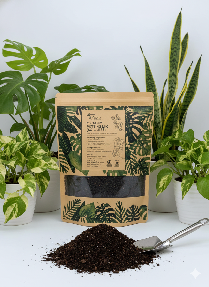 Organic Potting Mix for Indoor Plants (3 kg) - Image 3
