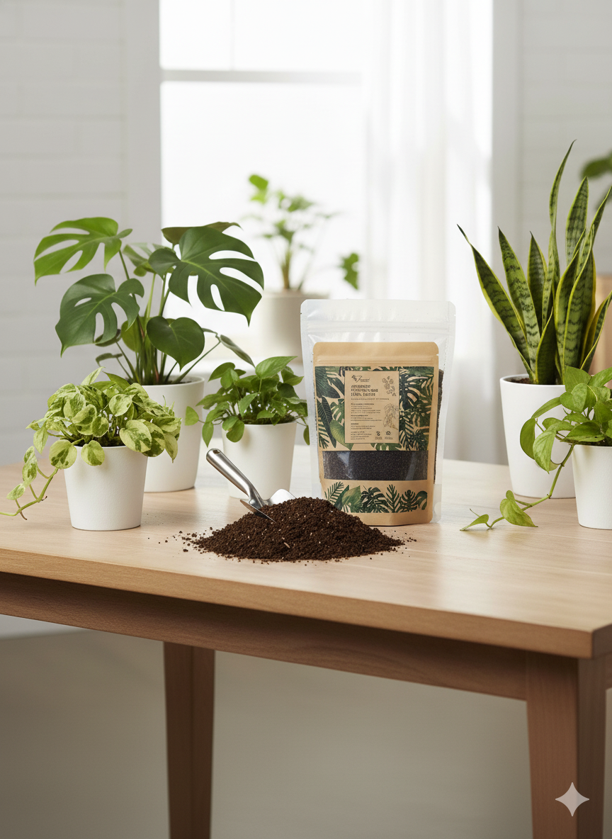 Organic Potting Mix for Indoor Plants (3 kg) - Image 2