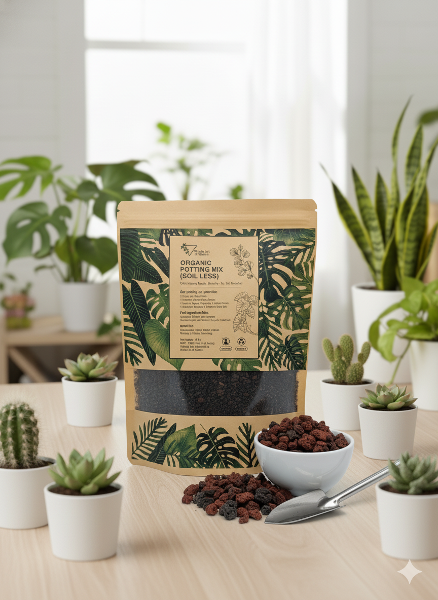 Organic Potting Mix for Indoor Plants (3 kg)